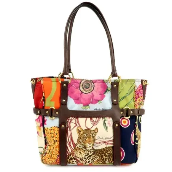 💎✨STUNNING✨💎AUTHENTIC Ferragamo Gancini Tote Bag - Picture 5 of 16